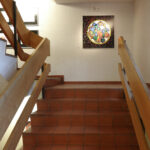 Ausstellungsansicht Treppe 1. Obergeschoss