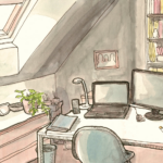 22. April 2020: "Home Office", von Giuseppe Pichierri