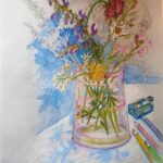 2. Mai 2020:  "Wiesenblumen nach dem Regen", von Eva Eder