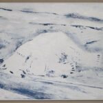 Rolf Winnewisser: Eisbär, 2018, Öl auf Leinwand, 30 x 40 cm, Inv. Nr. 1057